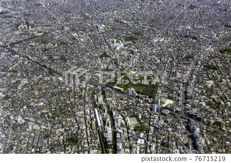 從西武池袋線櫻台站上空俯瞰江古田站方向 76715219