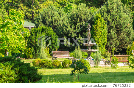 Feofaniia Park in Kyiv, Ukraine Feofaniia Park in Kyiv, Ukraine 76715222