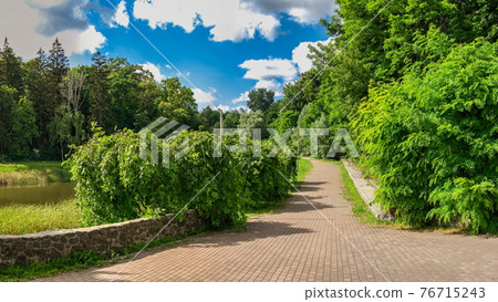 Feofaniia Park in Kyiv, Ukraine 76715243