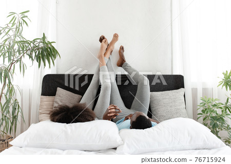 Spare time at home, relax together, tender and romance Spare time at home, relax together, tender and romance 76715924