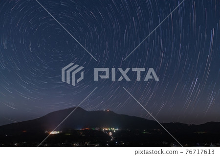 北極星和筑波山 北極星和筑波山 76717613