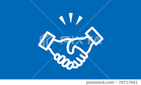 Handshake contract, business negotiation, customer acquisition 76717681