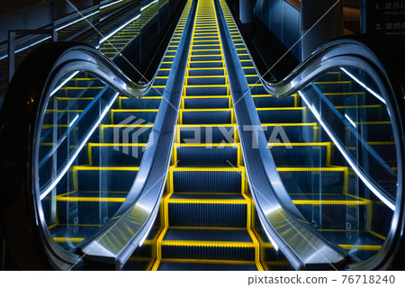 Escalator of near future image 76718240