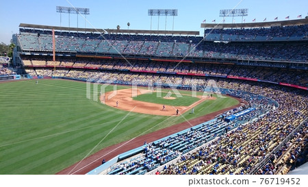 Dodger Stadium ~ Watching Major League Baseball ~ Dodger Stadium ~ Watching Major League Baseball ~ 76719452