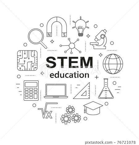 STEM education icons 7 STEM education icons 7 76721078