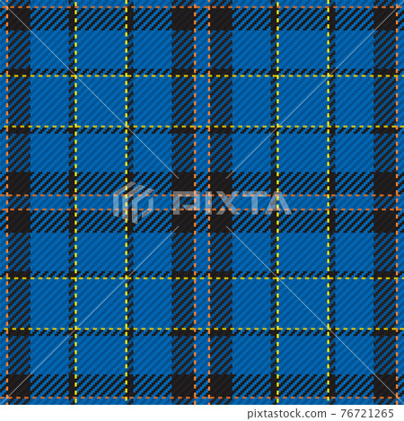 Seamless pattern of scottish tartan plaid. Repeatable background with check fabric texture. Vector backdrop striped textile print. 76721265