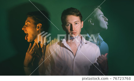 inner conflict love disgust multiple personality 76723768