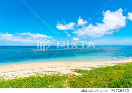 The sea of Okinawa The sea of Okinawa 76726480