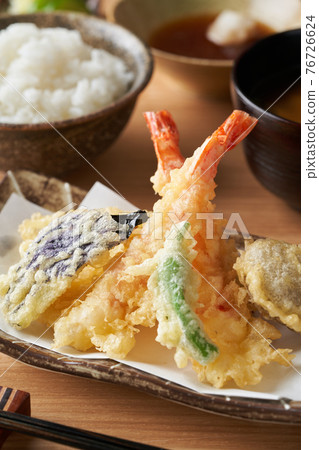 Tempura set meal 76726624