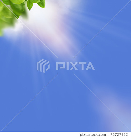 Refreshing background of sky and leaves-there are multiple variations Refreshing background of sky and leaves-there are multiple variations 76727532