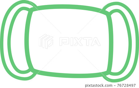 Mask green Mask green 76728497
