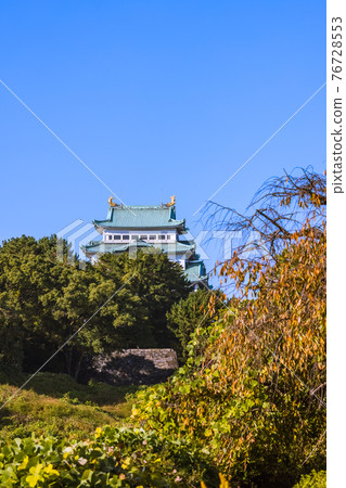 愛知縣名古屋市的早晨名城公園附近 愛知縣名古屋市的早晨名城公園附近 76728553