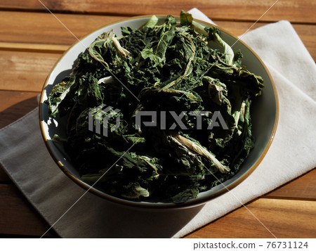 Korean food ingredient Shiraegi, dried radish leaves 76731124