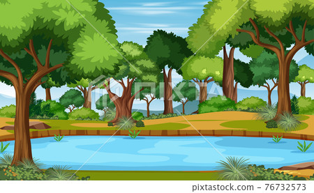Nature outdoor forest background Nature outdoor forest background 76732573