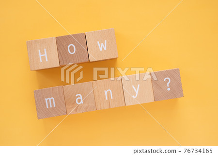 數字,數字 | 帶有“多少?”的積木 數字,數字 | 帶有“多少?”的積木 76734165