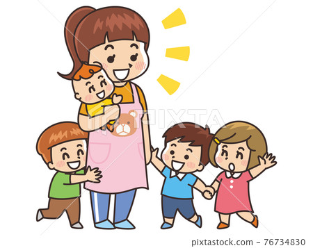 Smile nursery teacher and kindergarten nursery school kindergarten Smile nursery teacher and kindergarten nursery school kindergarten 76734830