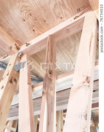 Site under construction for a new single-family home 76734910