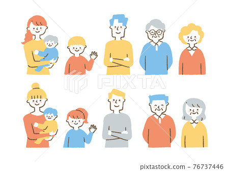 Family of 6_color 01 76737446