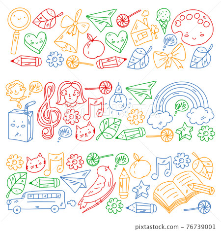 E-learning and online education. Small children. Creativity and imagination. 76739001