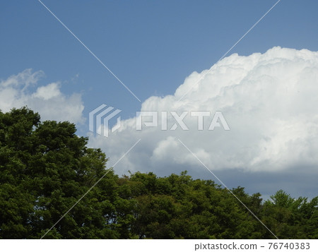 It's a cheerful cloud landscape! .. .. Be calm! It's a cheerful cloud landscape! .. .. Be calm! 76740383