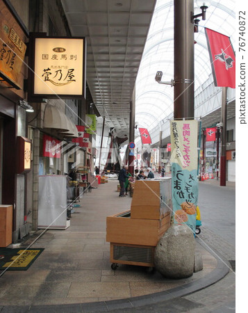 2016年熊本地震倒塌的熊本市東區健軍商店街的超市 2016年熊本地震倒塌的熊本市東區健軍商店街的超市 76740872