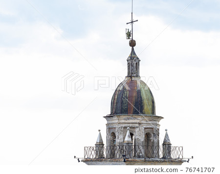 Sant ilario genoa church copper dome 76741707