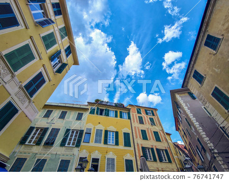 varazze medieval village painted houses by the sea liguria italy city hall place varazze medieval village painted houses by the sea liguria italy city hall place 76741747