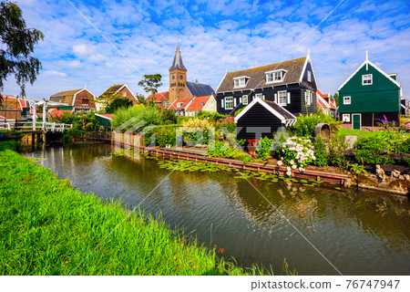 Marken village, North Holland, Netherlands Marken village, North Holland, Netherlands 76747947
