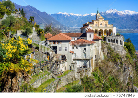 Sacred Mount Madonna del Sasso, Locarno, Switzerland Sacred Mount Madonna del Sasso, Locarno, Switzerland 76747949