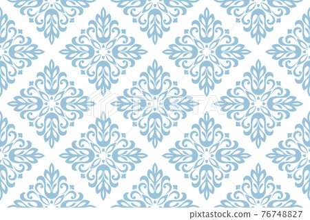 Wallpaper in the style of Baroque. Seamless vector Wallpaper in the style of Baroque. Seamless vector 76748827