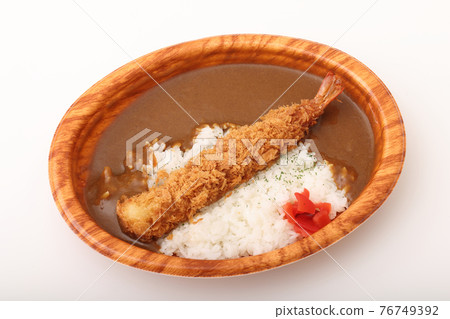 Shrimp fry curry 76749392