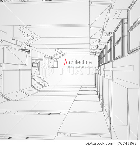 Architecture line background. Building construction sketch vector abstract. Modern city 3d project. Technology geometric grid. Wire blueprint house. Digital architect innovation wireframe. Architecture line background. Building construction sketch vector abstract. Modern city 3d project. Technology geometric grid. Wire blueprint house. Digital architect innovation wireframe. 76749865