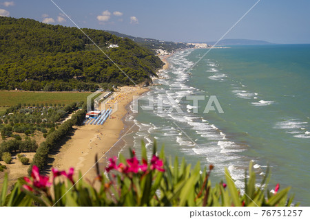 Baia Calenella beach, Vico del Gargano, Foggia, Italy 76751257