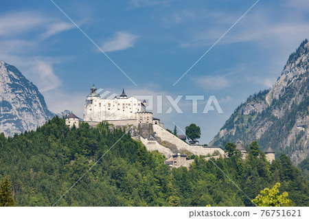 Hohenwerfen Castle in Alps, Austria Hohenwerfen Castle in Alps, Austria 76751621