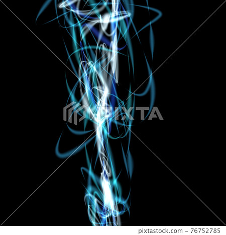 藍色流線 76752785