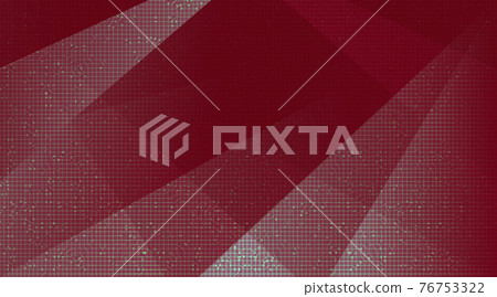 Abstract Red Digital Microchip on Technology... - Stock Illustration ...