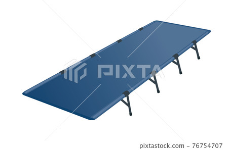Cot Camp Cot Illustration 76754707
