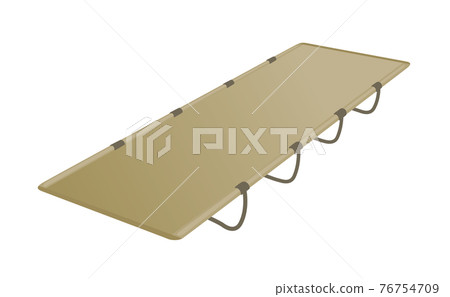 Cot Camp Cot Illustration 76754709