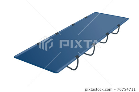 Cot Camp Cot Illustration 76754711