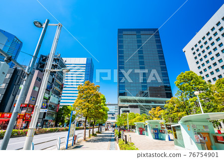 東京都品川站港南口周圍的風景 76754901
