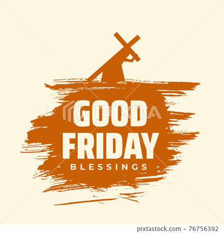 good friday blessings background with jesus carrying cross 76756392