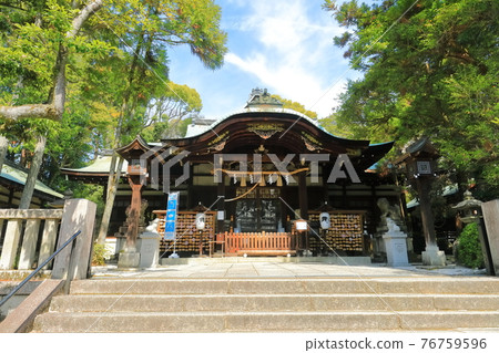 【京都府】鮮綠色的東天王岡崎神社 76759596