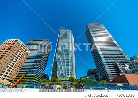 日本東京城市景觀:從虎之門之丘站前眺望虎之門之丘 日本東京城市景觀:從虎之門之丘站前眺望虎之門之丘 76761336