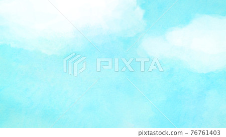 Painting-like simple sky and clouds-there are multiple variations 76761403