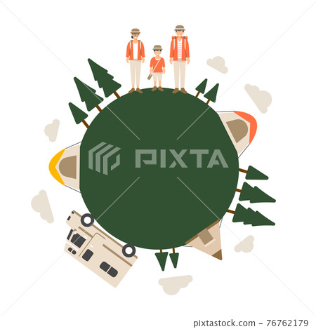 Camping-Outdoors-Vector Set Camping-Outdoors-Vector Set 76762179