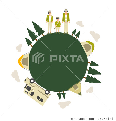 Camping-Outdoors-Vector Set Camping-Outdoors-Vector Set 76762181