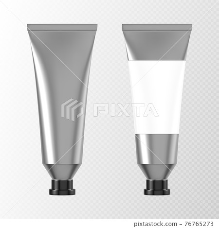 Metal tube for hand cream or paints 3d mockup Metal tube for hand cream or paints 3d mockup 76765273