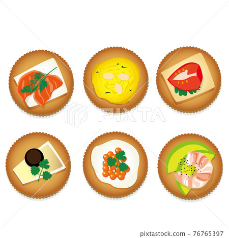 Canapé illustration 76765397