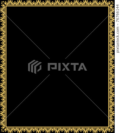 Decorative frame Elegant vector element for design Decorative frame Elegant vector element for design 76766144