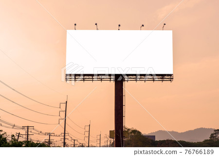 billboard blank for advertising poster or blank billboard at night time for advertisement on road billboard blank for advertising poster or blank billboard at night time for advertisement on road 76766189